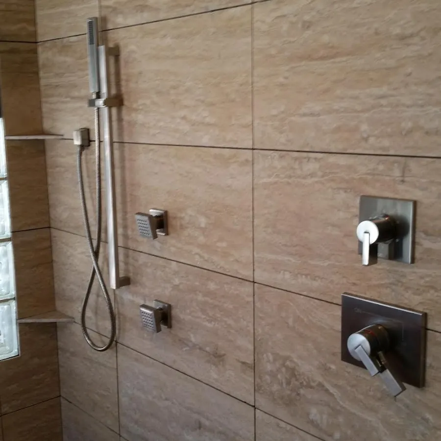 Shower fixture installation for Water Heater Replacement in Bellevue
